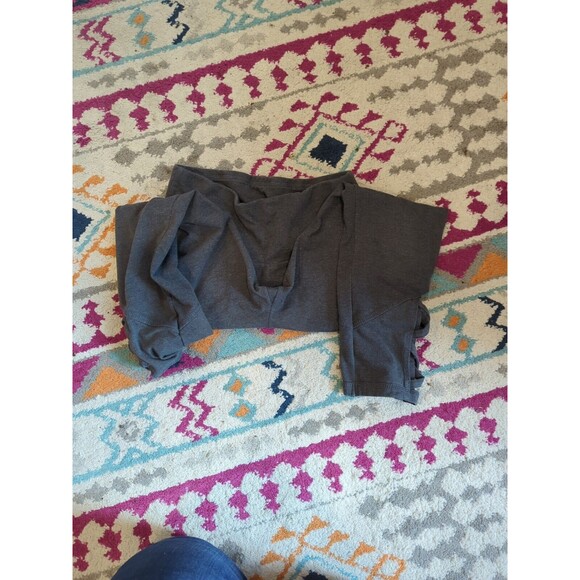 RBX Women's Small Gray Cross Cross Cropped Athletic Pants (S2) - Picture 4 of 6